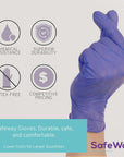 Premium Nitrile Disposable Exam Gloves - 4000 Count