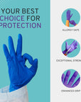Premium Nitrile Disposable Exam Gloves - 4000 Count