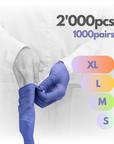 Premium Nitrile Disposable Exam Gloves - 2000 Count